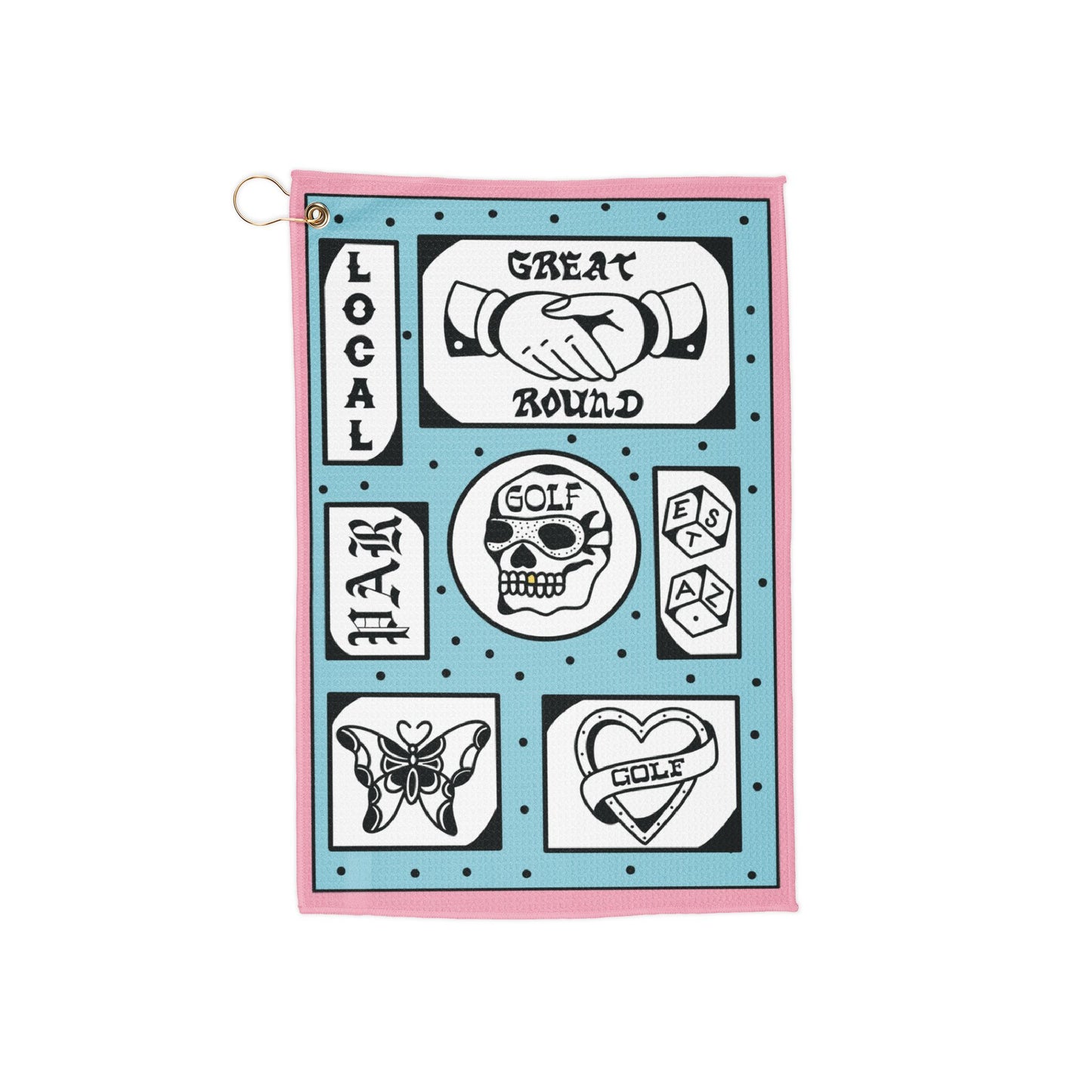 Flash Sheet Golf Towel — Vol. I