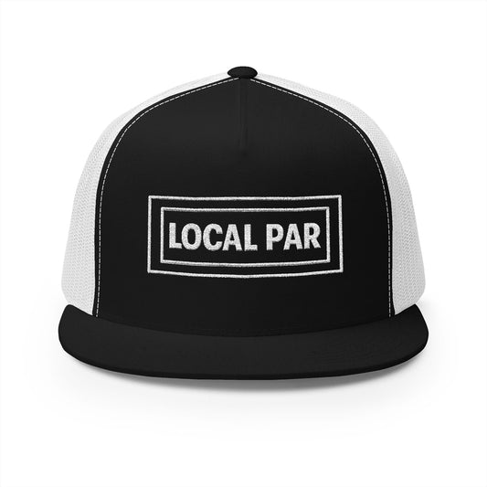 Embroidered LOCAL PAR Snapback Trucker Hat