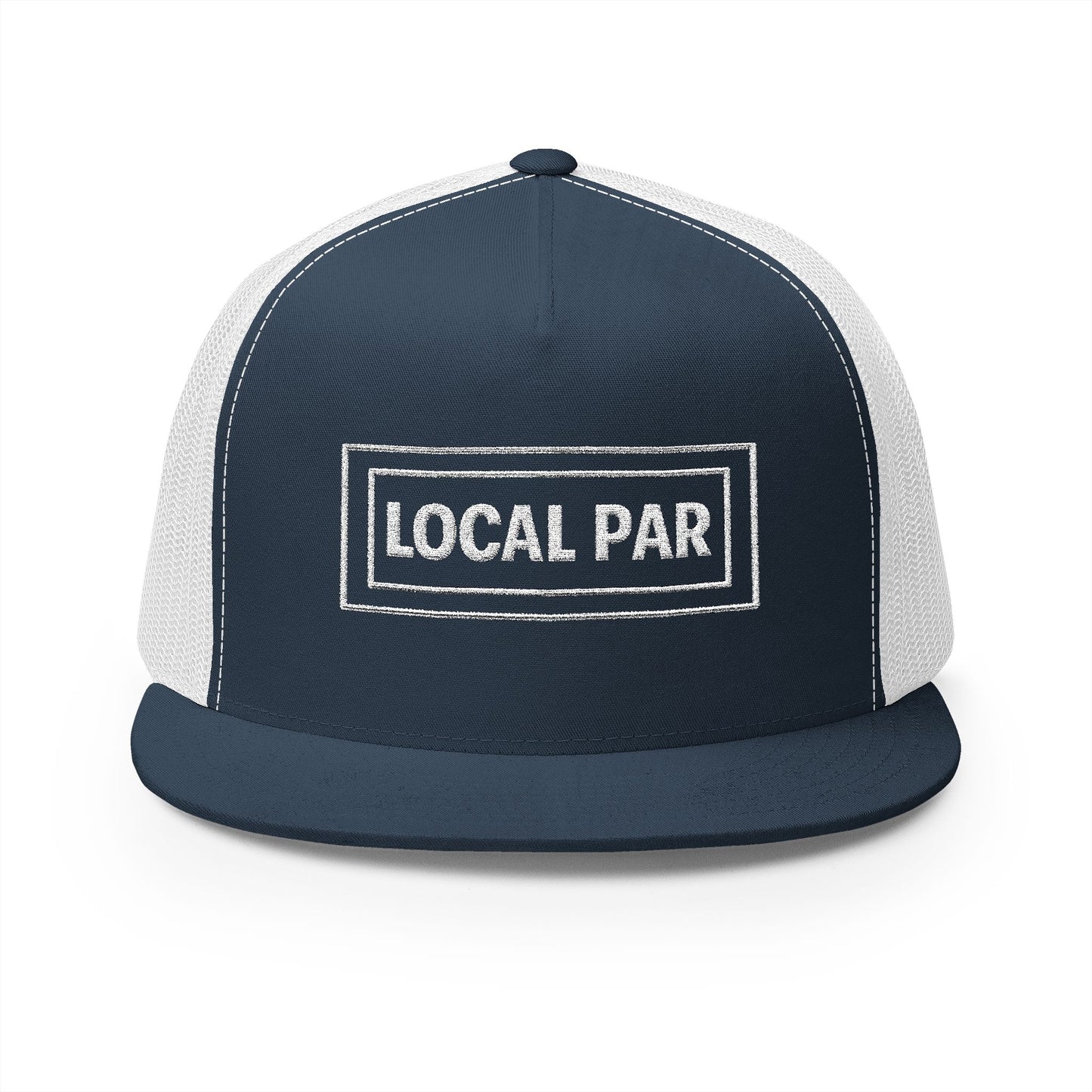 Embroidered LOCAL PAR Snapback Trucker Hat