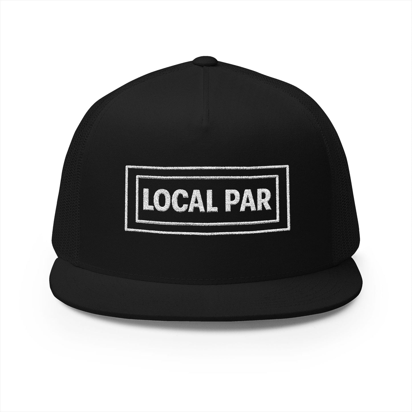 Embroidered LOCAL PAR Snapback Trucker Hat